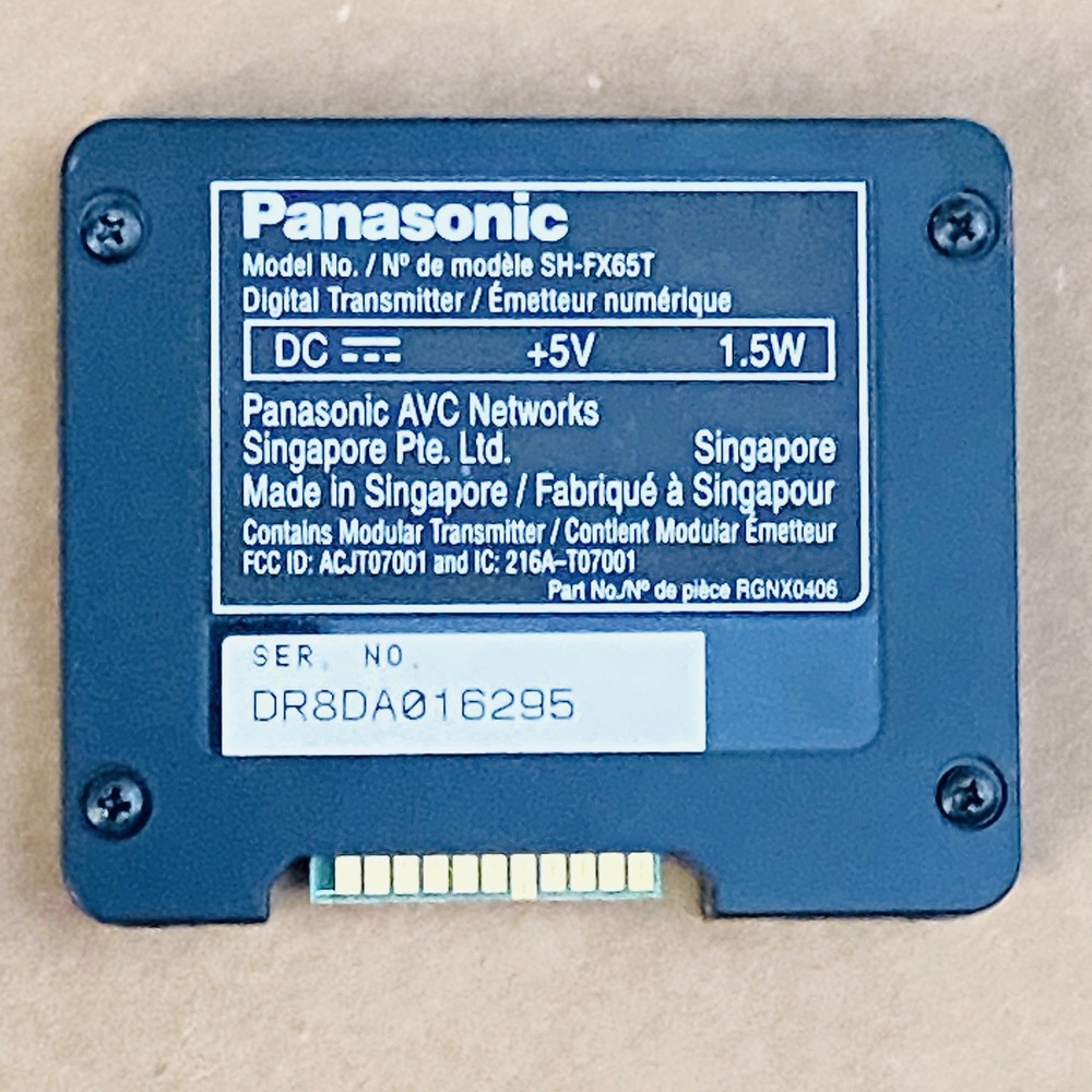 OEM Original PANASONIC SH-FX65T - Wireless Speaker System Digital Transmitter