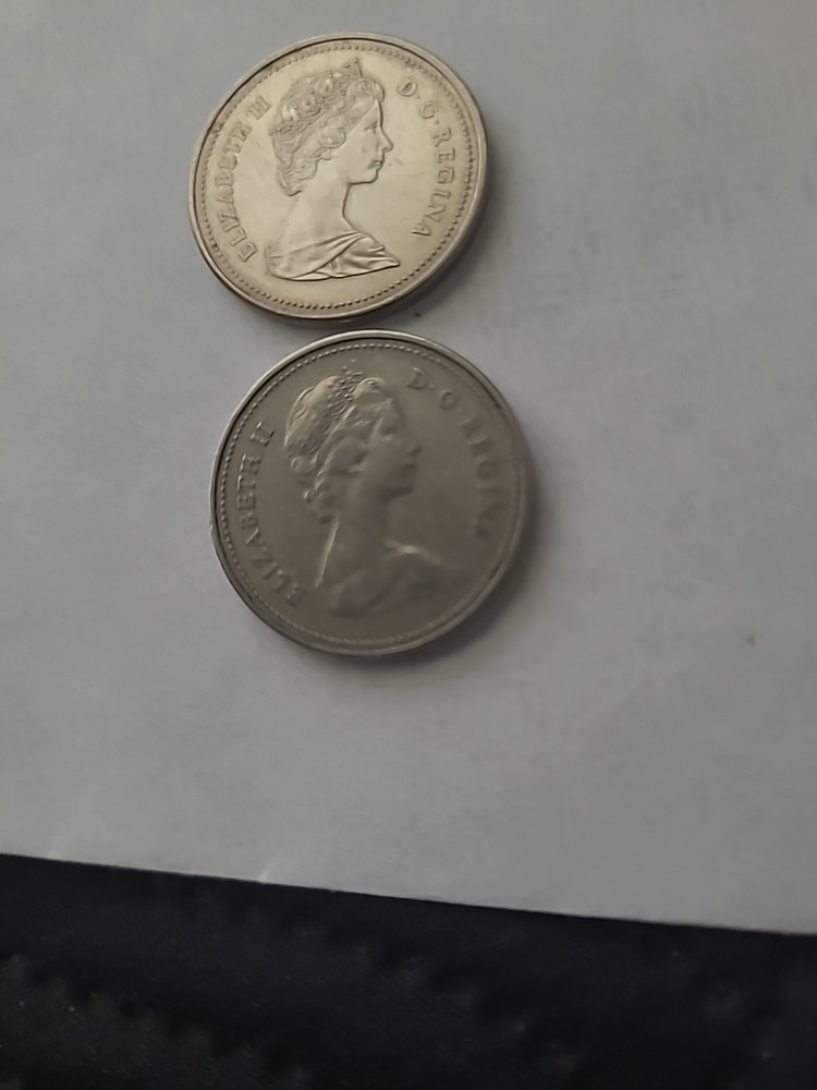 1982 1987 Regina Nickel Canada