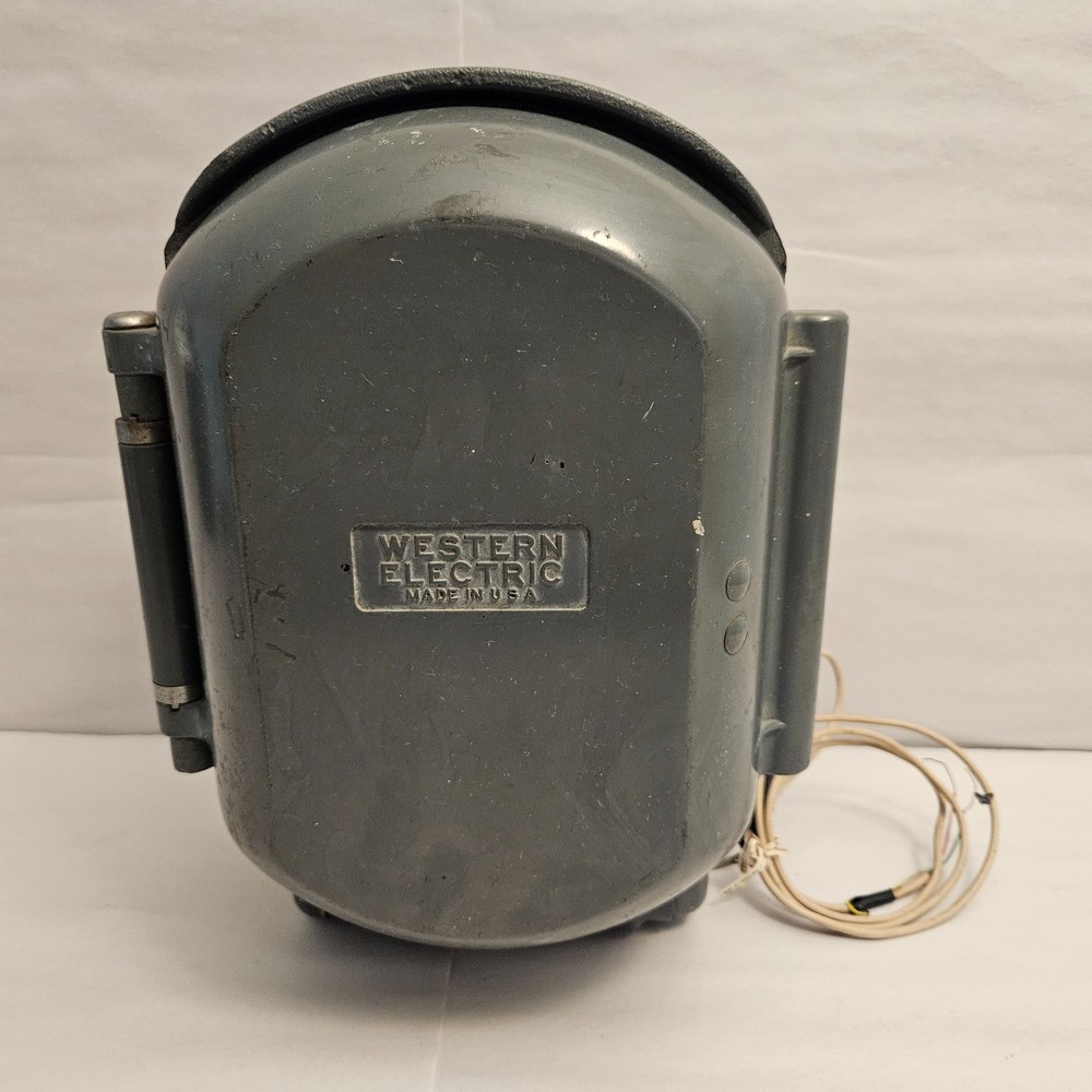 Vintage Western Electric 525BW Tel Set Call Box Telephone P-14E201