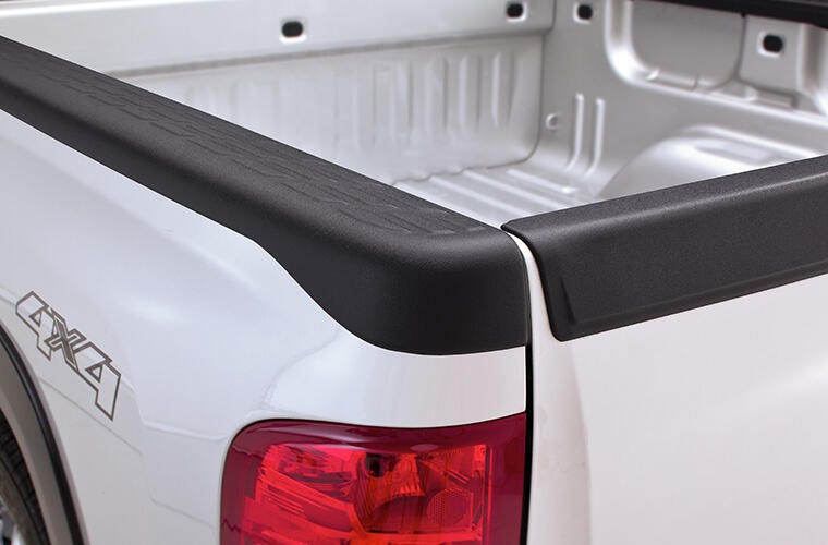 Bushwacker 49523 Bed Side Rail Protector Ultimate Style Textured Black