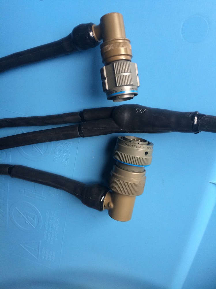 5995-01-598-6039 CABLE ASSY SATCOM DATA POWER 3 CONNECTORS 100FT 170382-2