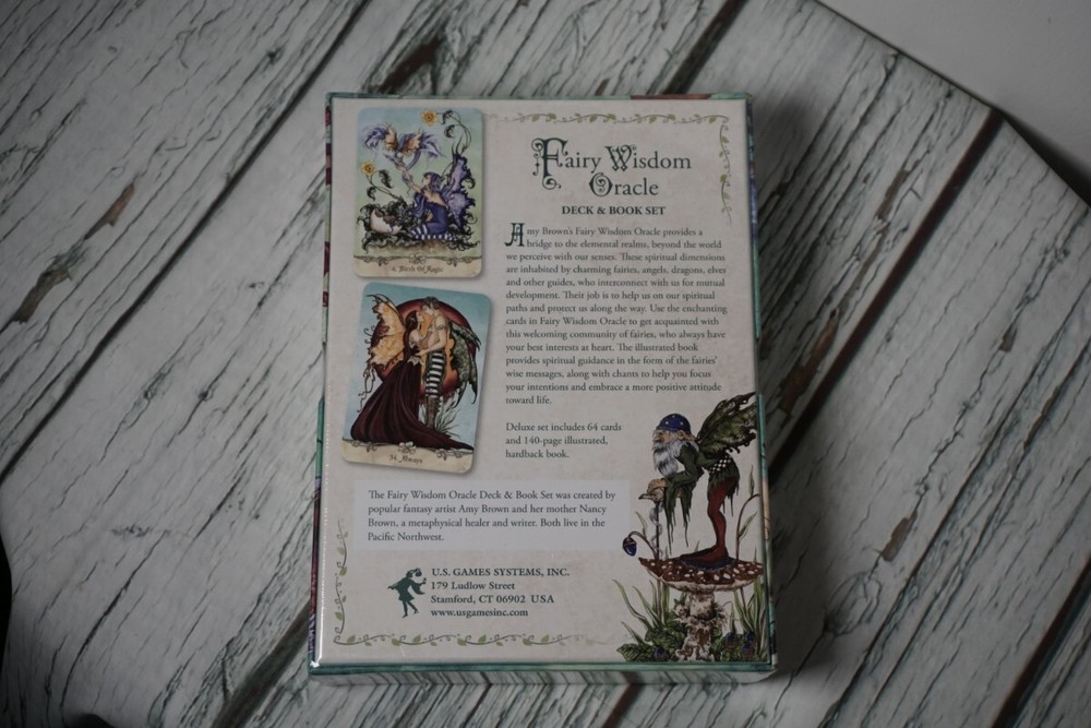 Fairy Wisdom Oracle Deck and Book Set
