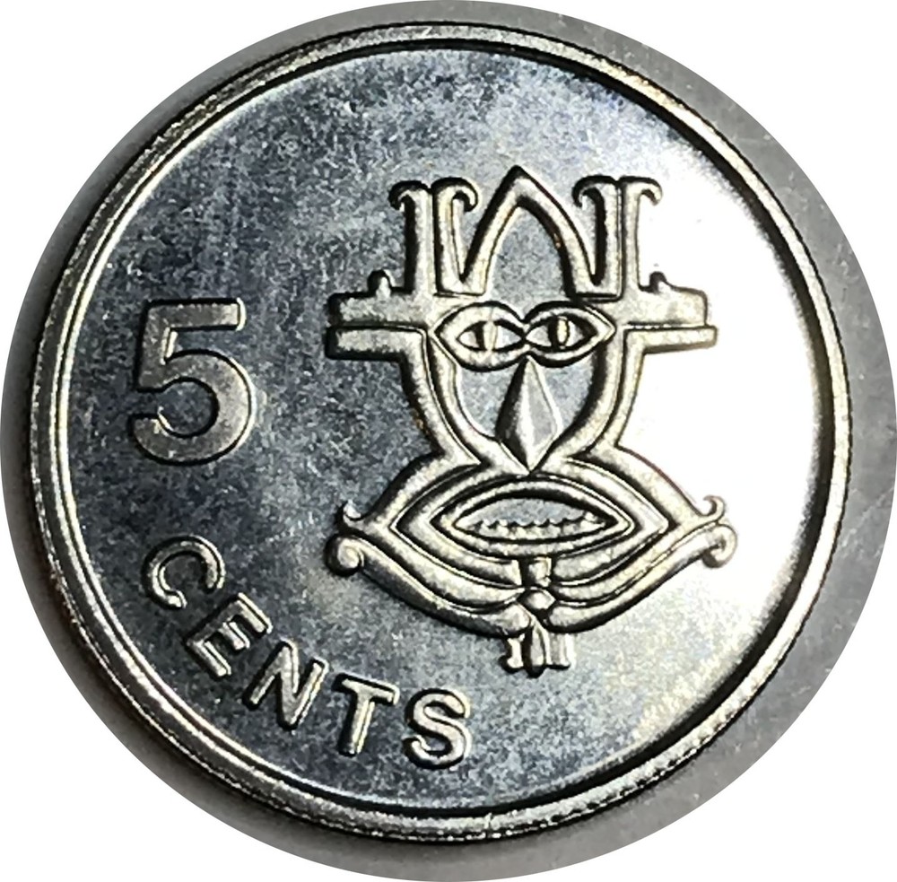 Solomon islds. 1996 • 5 cent • KM# 26a • BU UNC high grade
