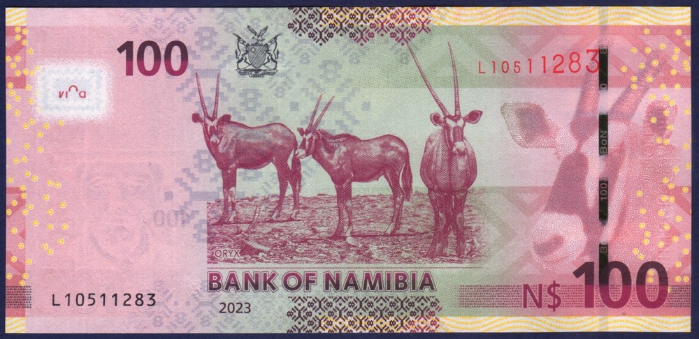 NAMIBIA - P14c - 100 Dollars - 2023 - Perfect UNC