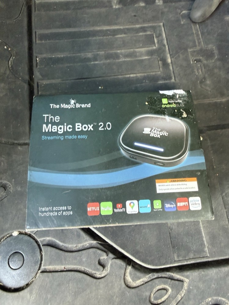 The Magic Box 2.0, Wireless CarPlay/Android, Auto *READ* UNTESTED