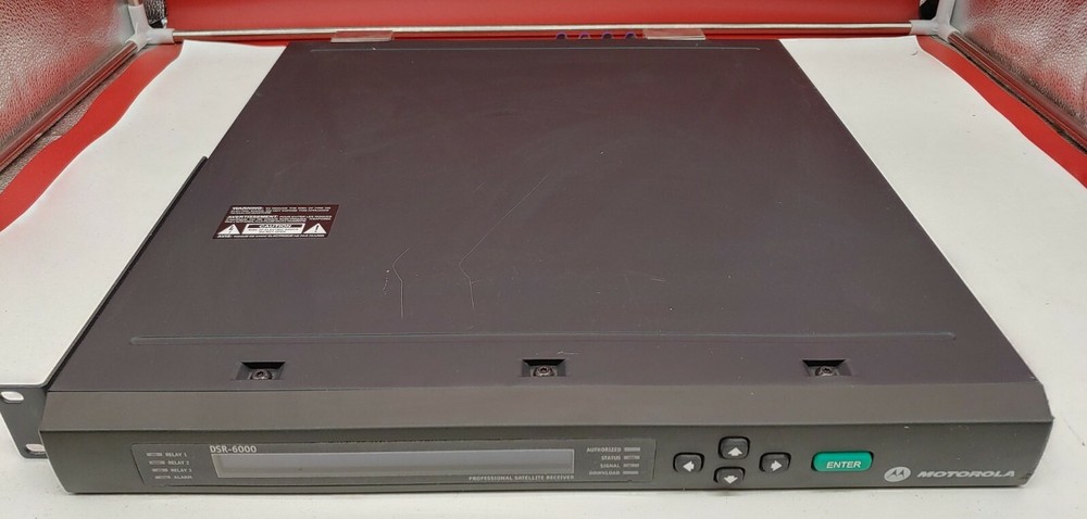 MOTOROLA DSR-6000 Commercial Integrated Receiver/Transcoder #11