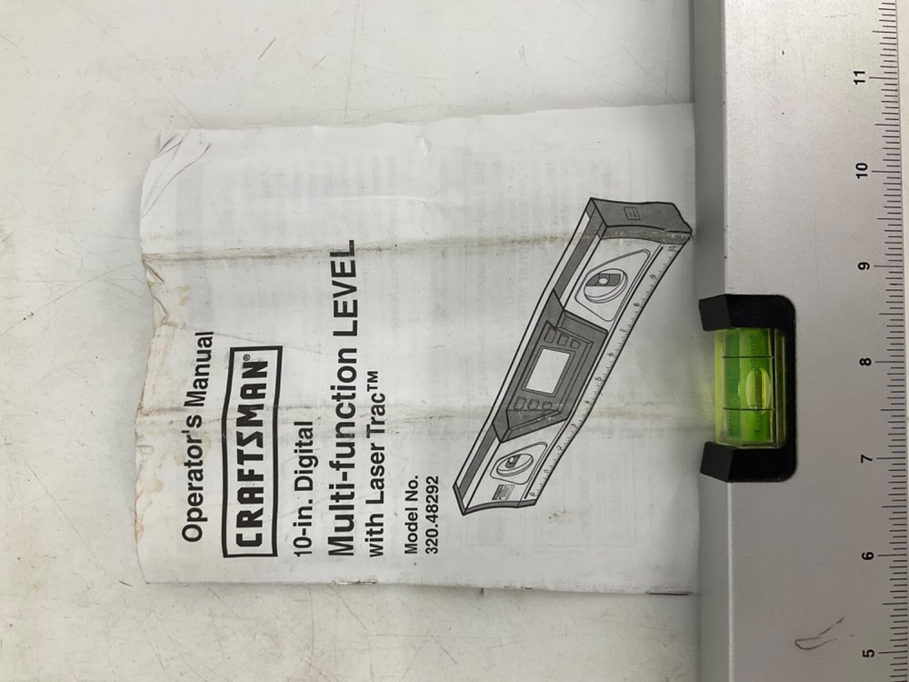 Craftsman Multi-function Digital Level 10" 48292 W/ Travel Shell Case