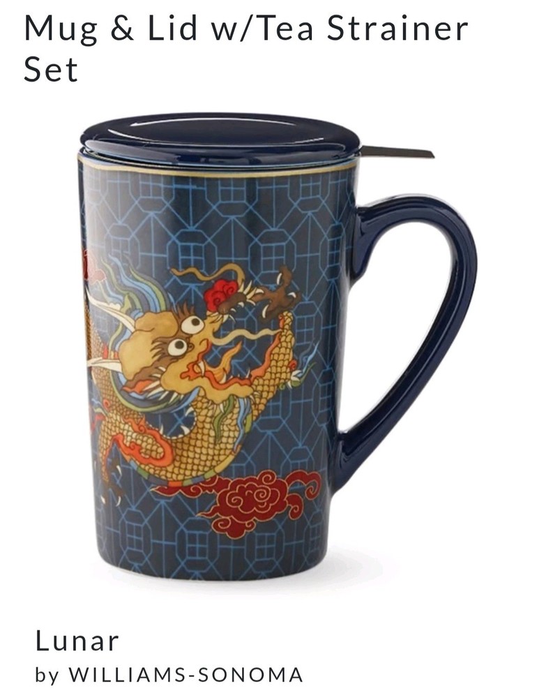 Lunar Tea Infuser Mug Williams Sonoma