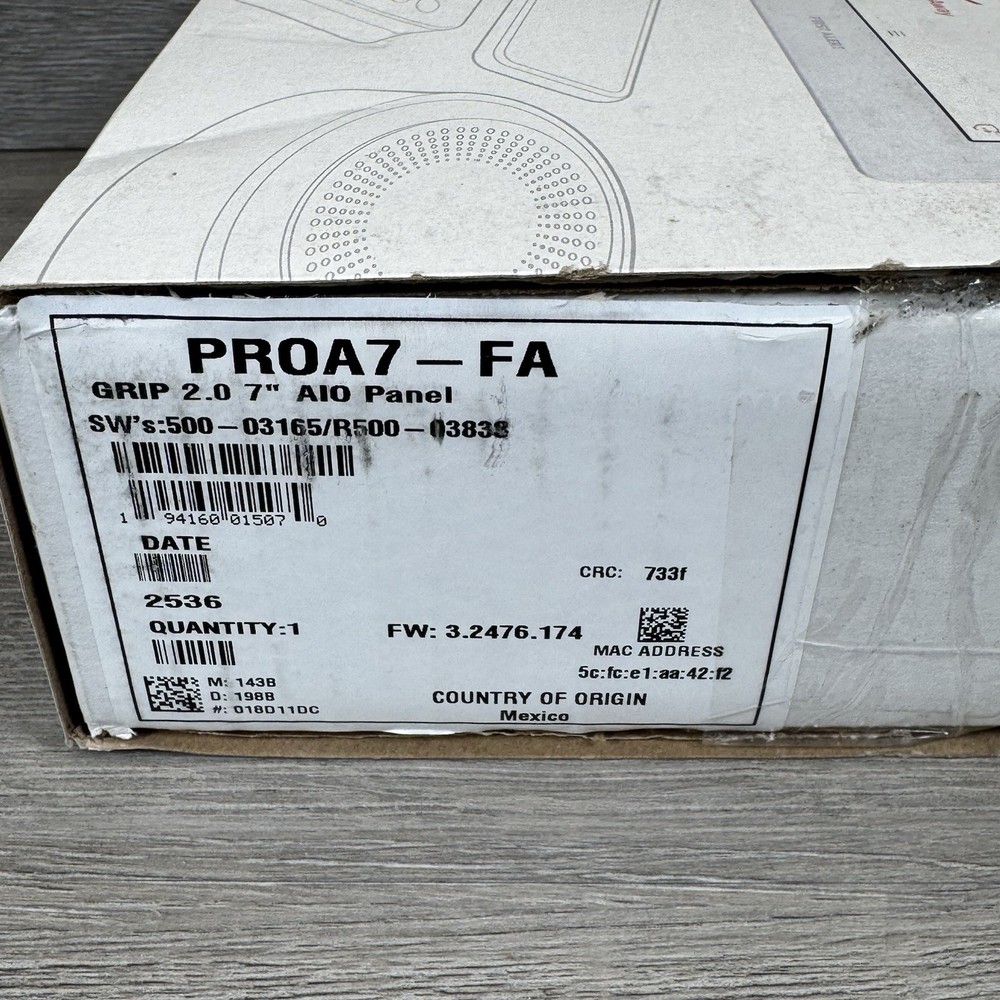 First Alert PROA7-FA All-in-One Touchscreen Security Panel