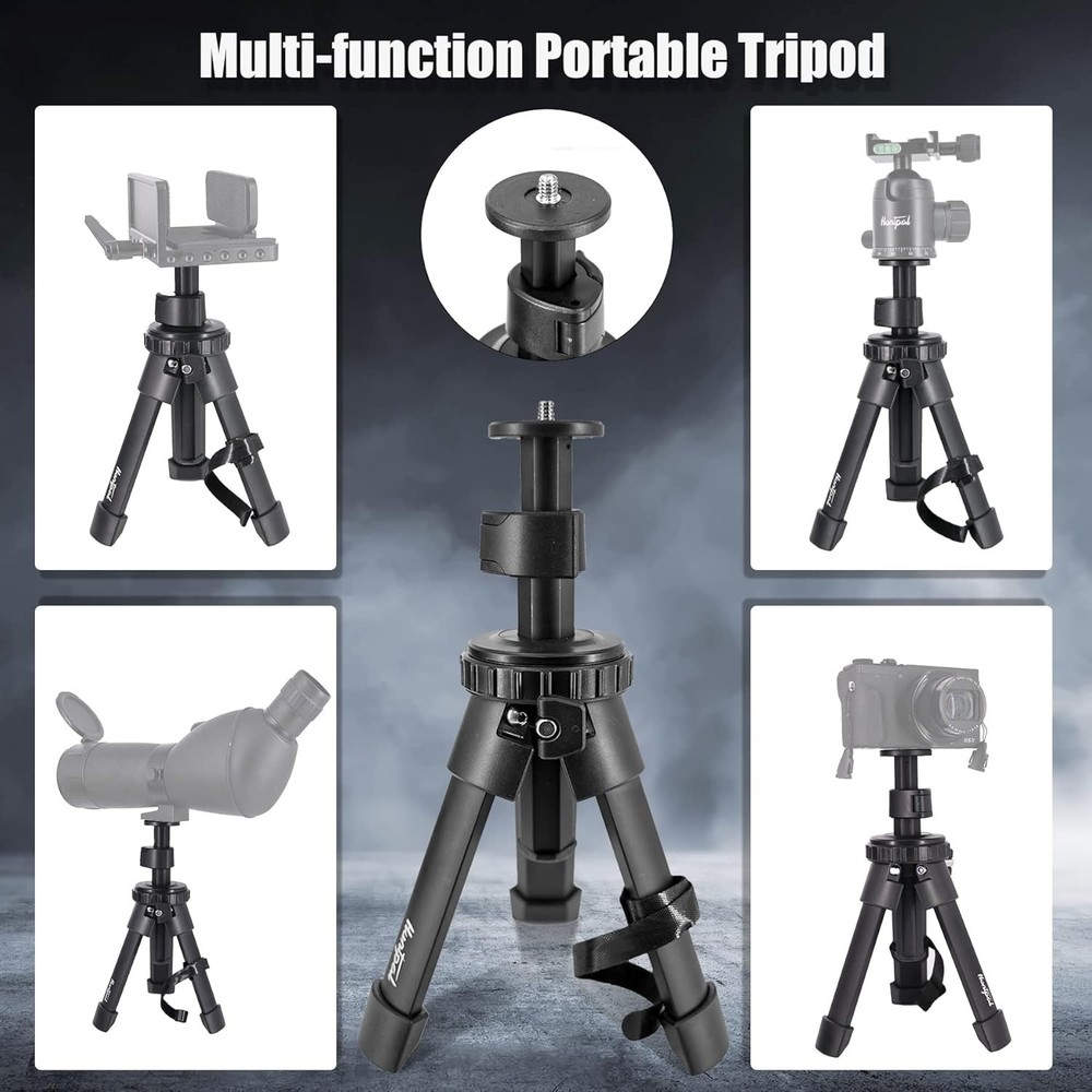 Lightweight Adjustable Height Shooting Rest Tripod - Perfect for Range and Field