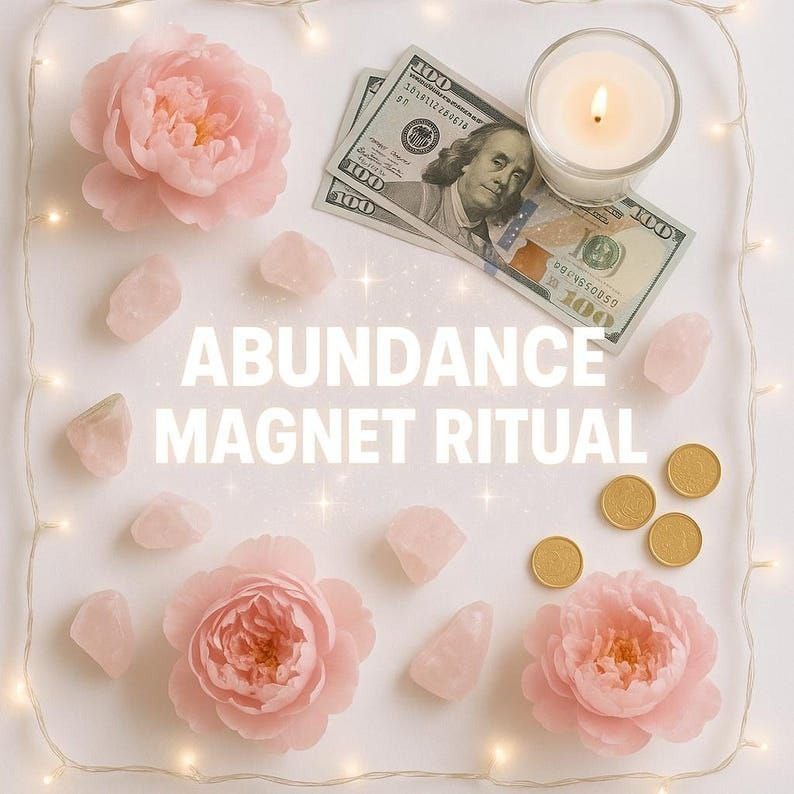 Abundance Magnet Ritual – Pull Prosperity Right to You