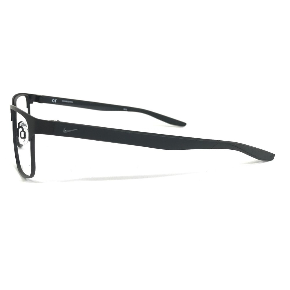 Nike Eyeglasses Frames 8130 001 Black Rectangular Full Rim 56-16-140