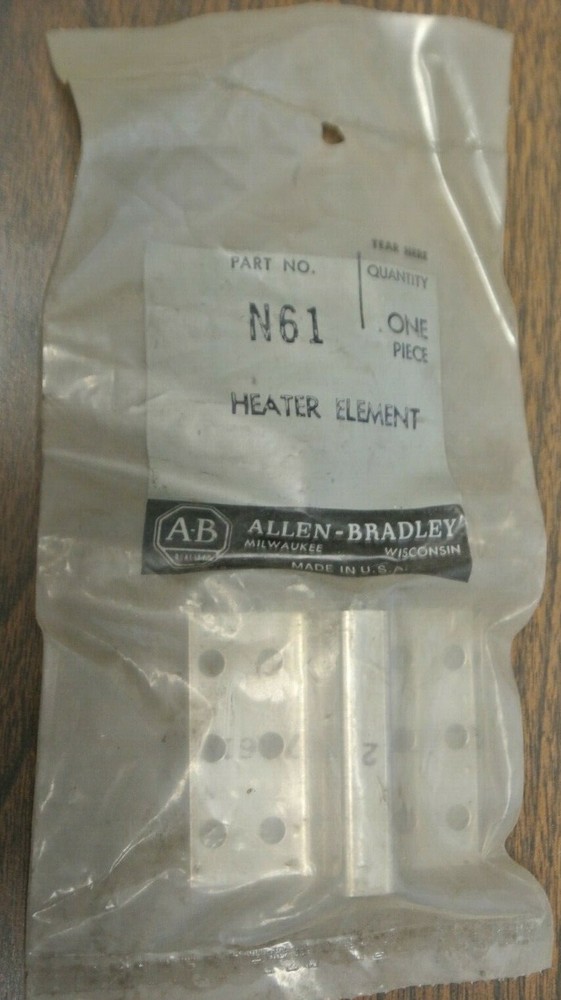 ALLEN-BRADLEY N61 / OVERLOAD HEATER ELEMENT / NEW SURPLUS