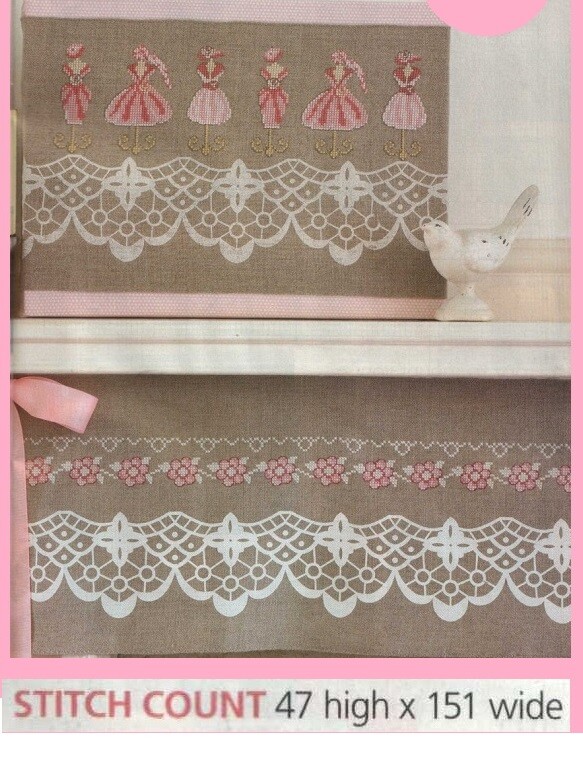 BEDROOM SET   CROSS STITCH PATTERN  ONLY   EQ  -  EUS