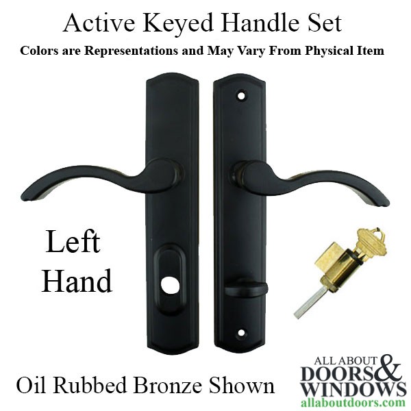Amesbury 100C Left Hand Lever Handleset Multipoint Lock Marvin Milgard