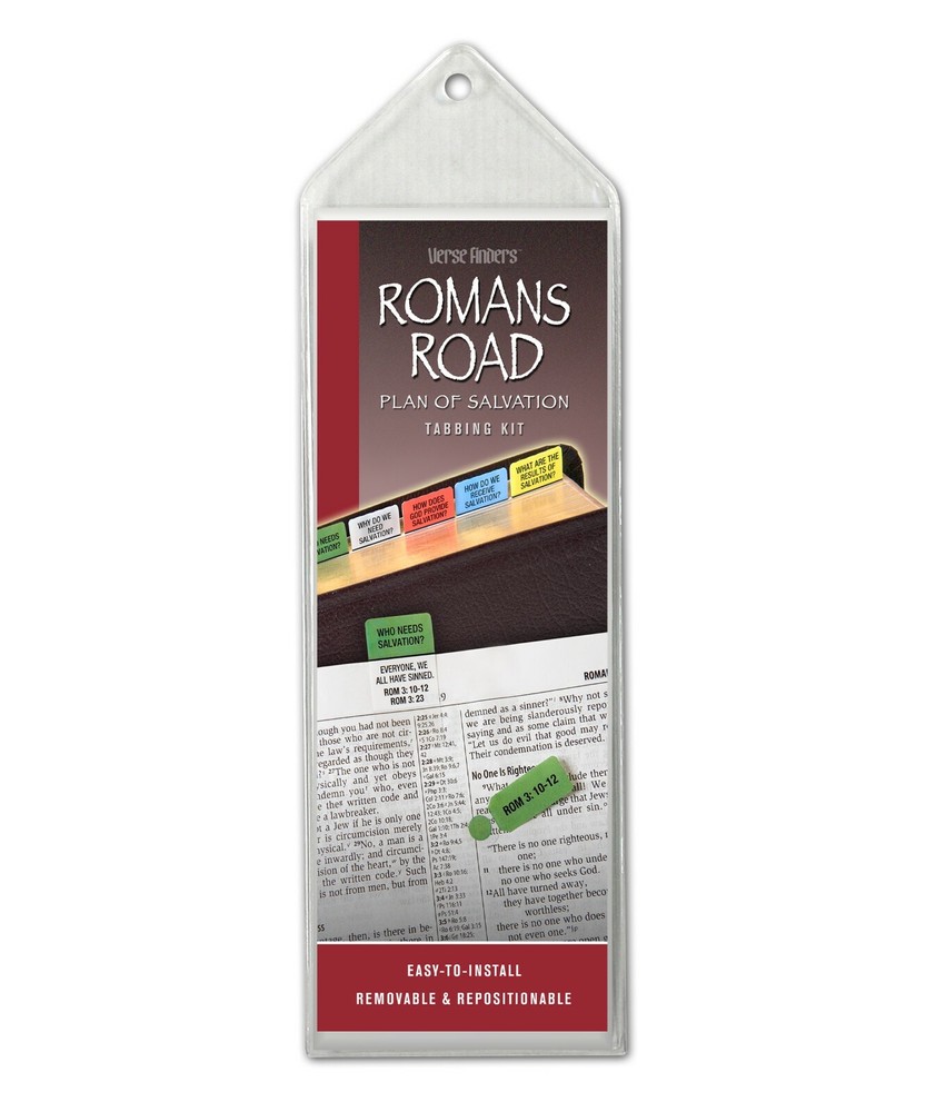 Romans Road Bible Tabs COMPLETE SET - Removable & Repositionable - BRAND NEW!