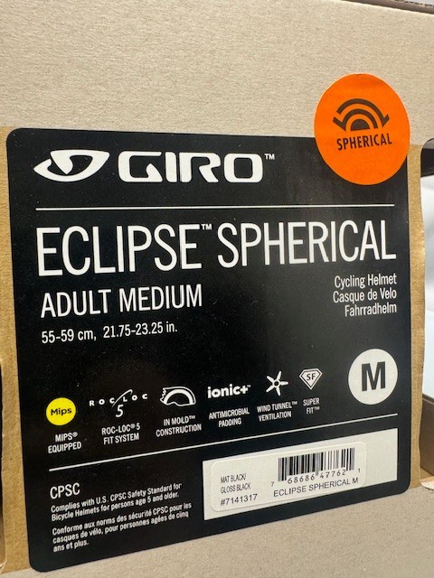 Giro ECLIPSE SHERICAL Helmet -Adult Medium *New