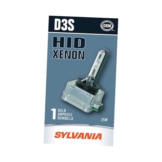 - D3S Basic HID (High Intensity Discharge) Headlight Bulb - High Performance