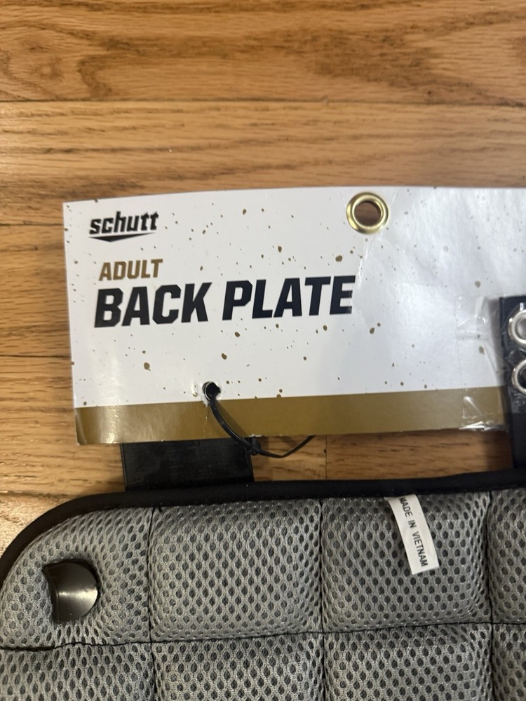 Schutt Back Plate