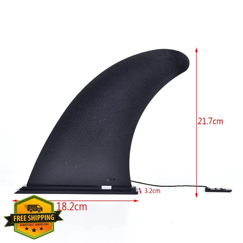bohally SUP Fin Set Single Longboard Surfboard Paddleboard Replacement Quick
