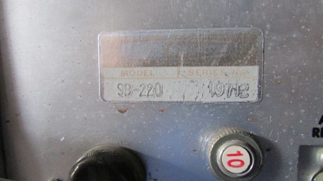 HEATHKIT SB-220 HF LINEAR AMPLIFIER