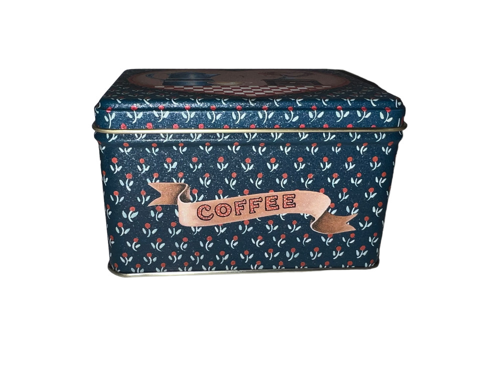 Century Resources Tin Storage Container Coffee Creamer Sugar Design