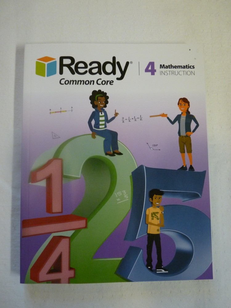 Ready Common Core 4 Mathematics Instruction and Workbook - New