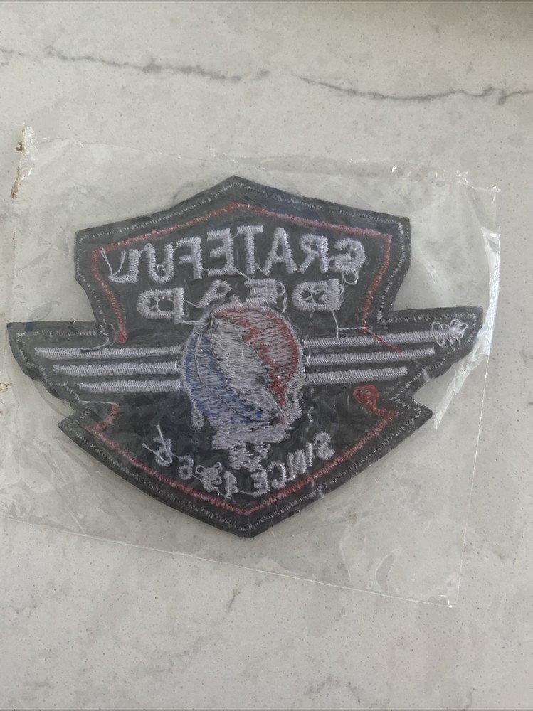 New - Grateful Dead Embroidered Iron On Patch
