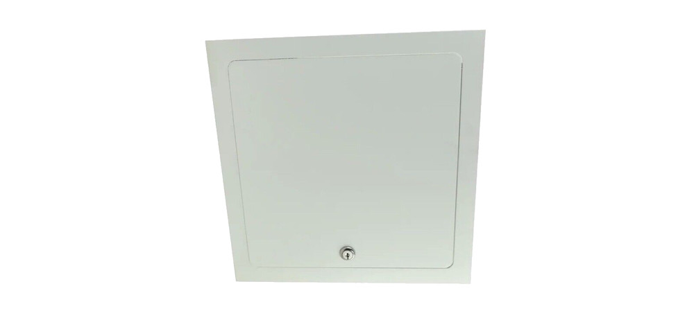 Elmdor Metal Wall/Ceiling Access Panel Rounded Corners Galvanized  14” Squared