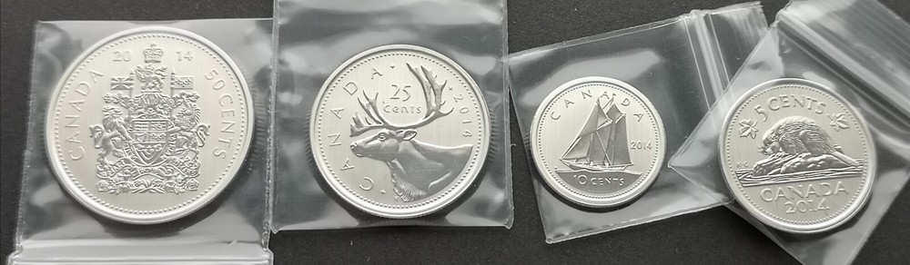 ***  CANADA  2014  SPECIMEN  COINS  SET  ***
