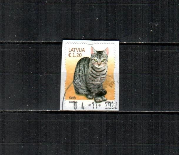 LATVIA ( 1v ) Cat F/VF Used ( 2022 ) #5