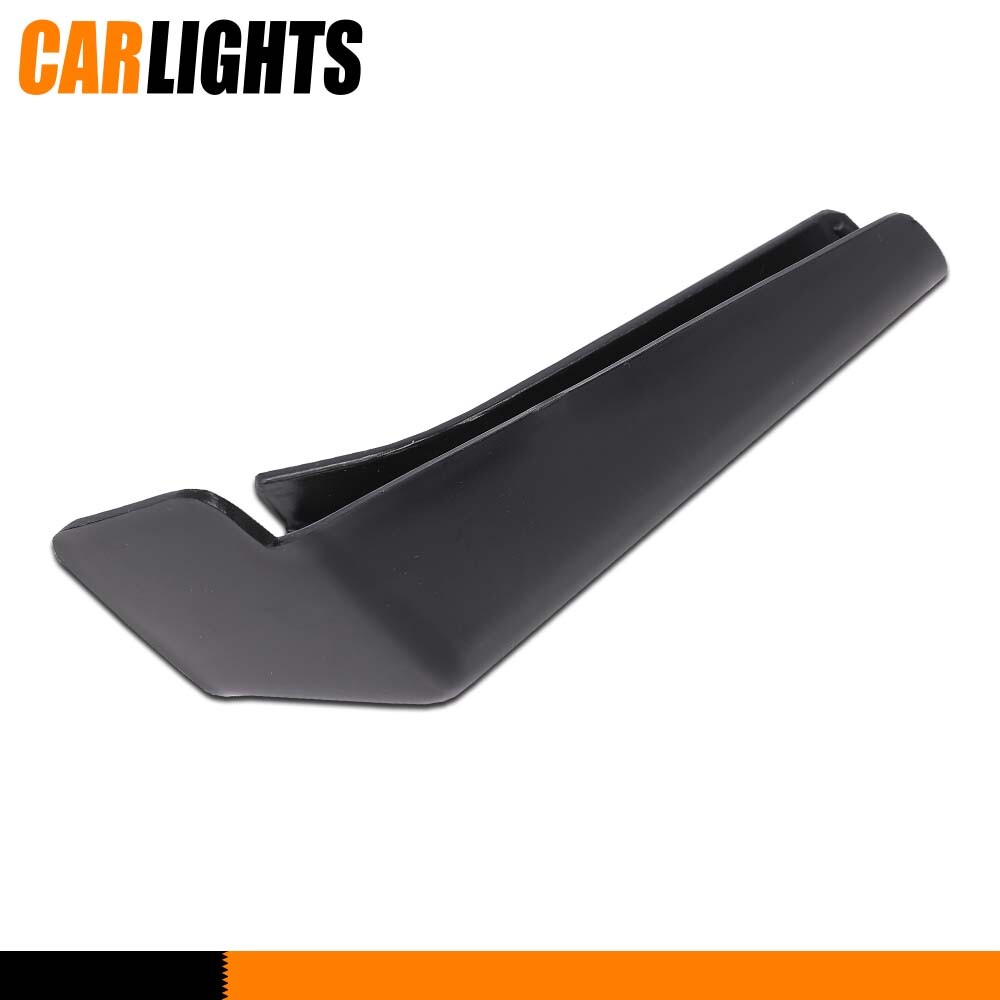 4PCS RV Rain Gutter Spout Long Version Black Left & Right Driver & Passenger