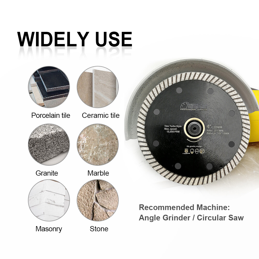 10pcs 4.5" 115mm Diamond Saw Blade Tile Ceramic Thin Cutting Disc/Wheel Cutters