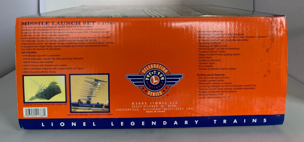 Lionel 6-21788 Missile Launch Set - 2002
