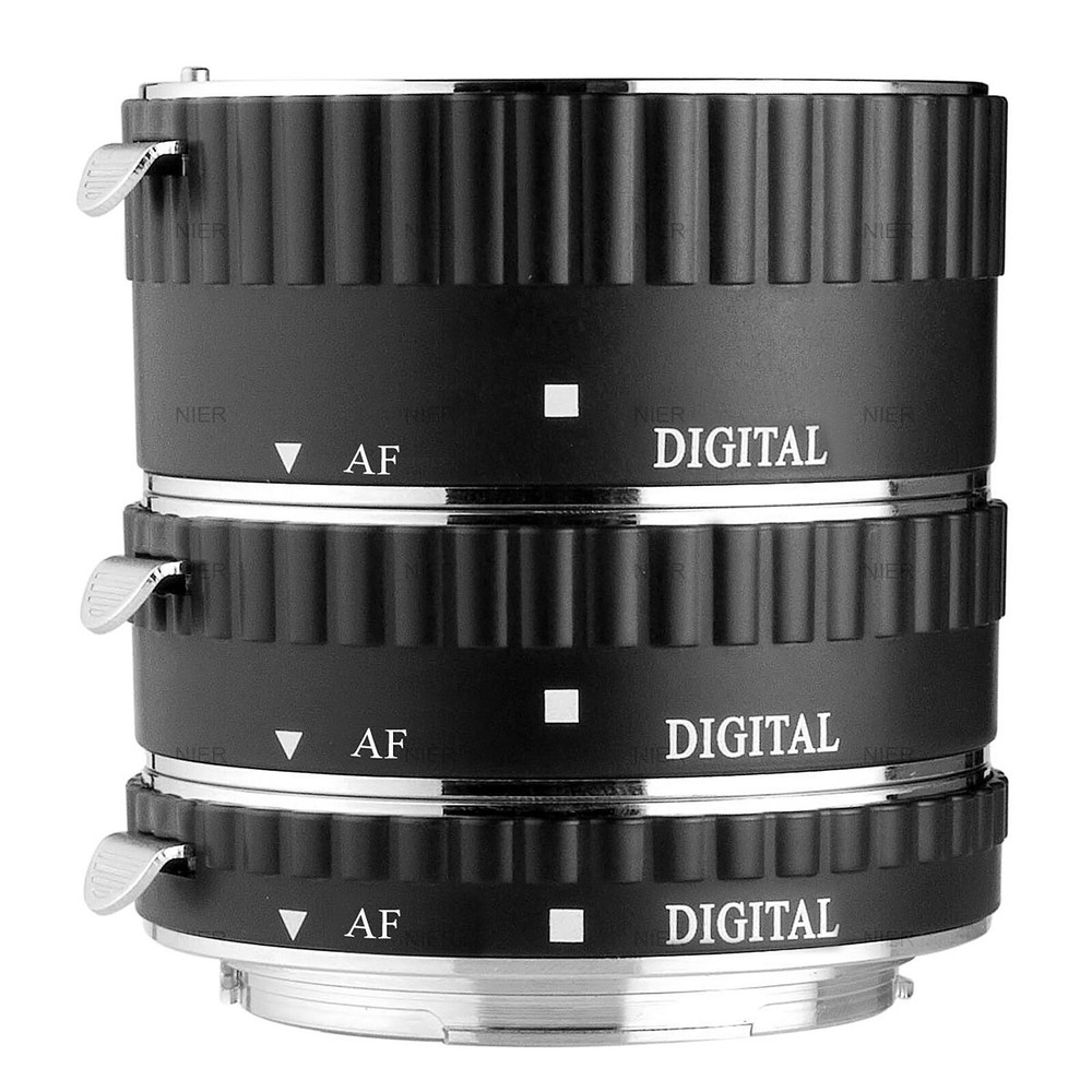 AF Macro Spacers for Canon EOS Camera EF EF-S Lens Adapter Macro Rings