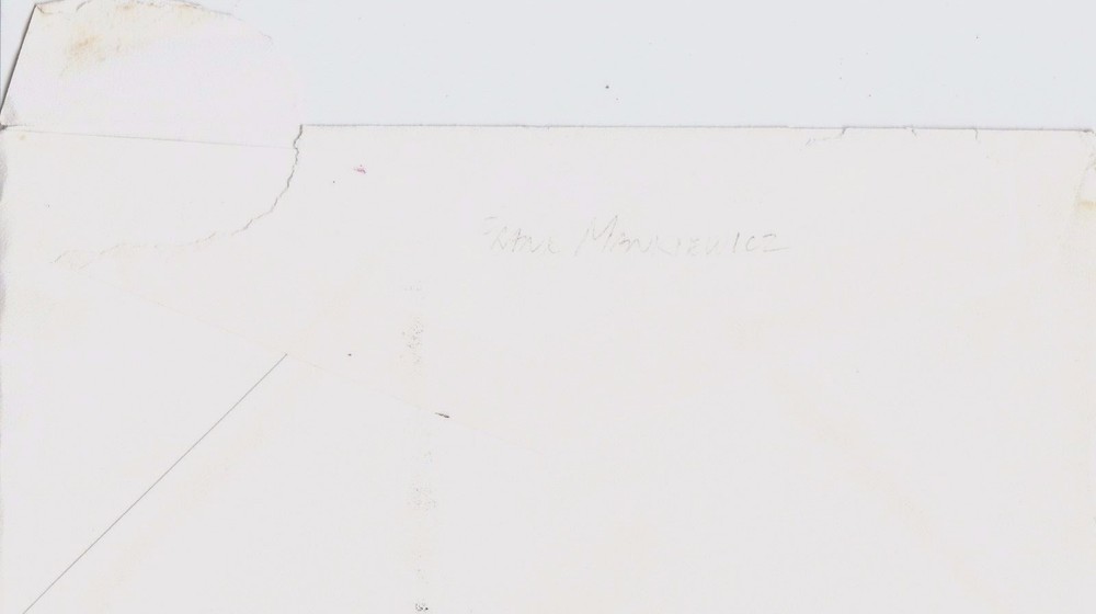 Frank Menkiewicz Signed Typed Letter/Note Hill & Knowlton Stationery W/Envelope