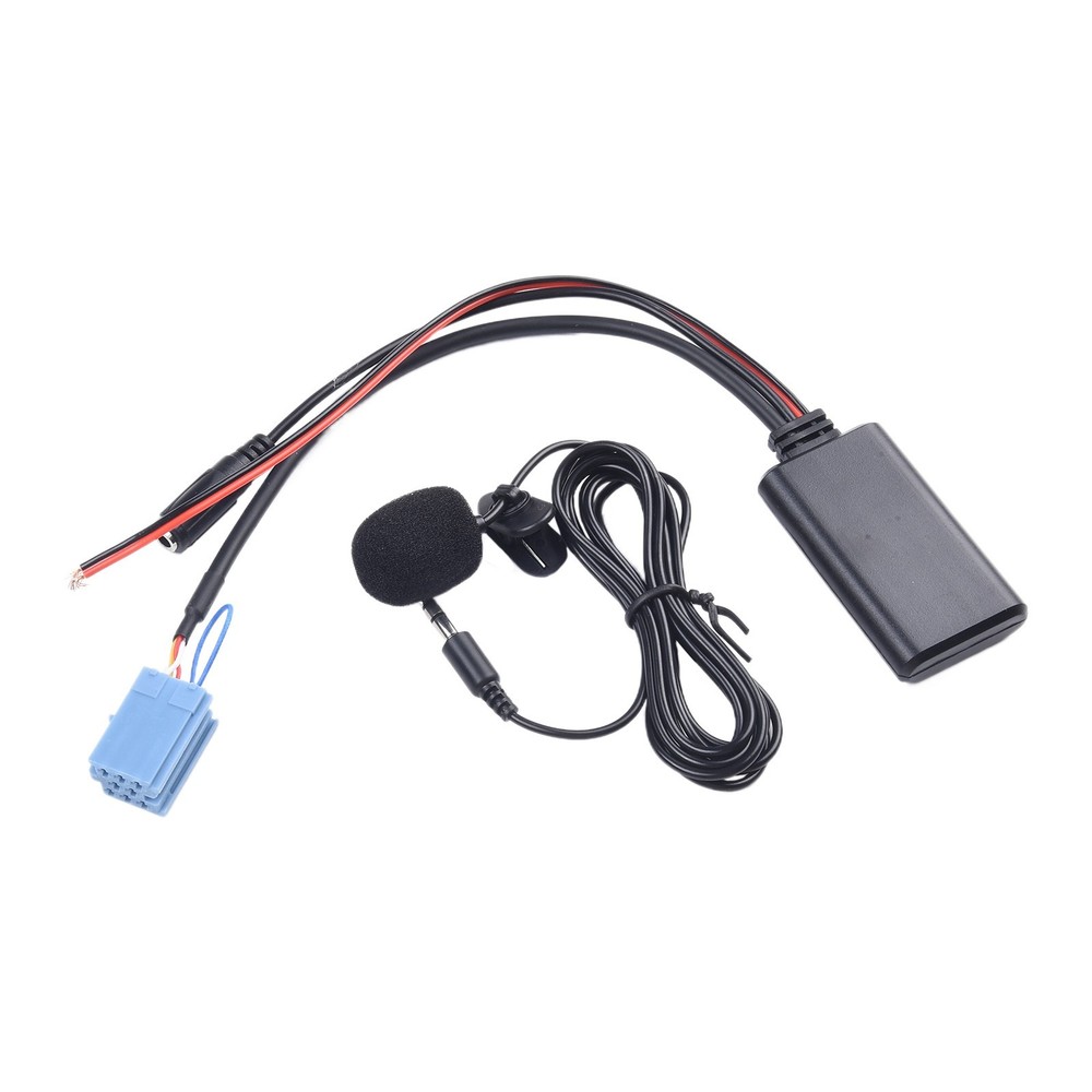 Microphone AUX Audio Adapter Black For Benz Microphone AUX Audio Adapter