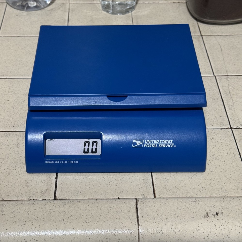 USPS Shipping Scale - Model DS25 - Portable 25lb - Working (NO USB Cable) NEW BA