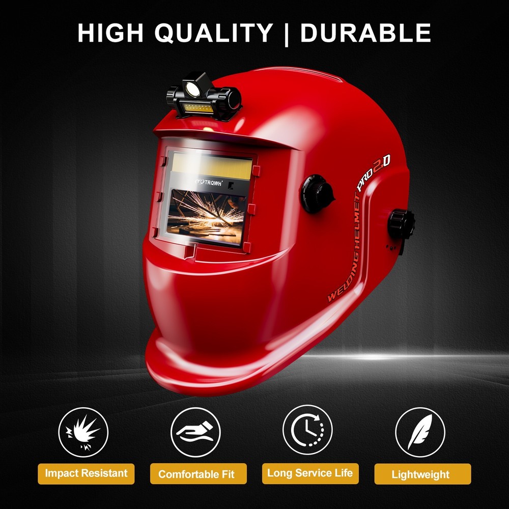 True Color Auto Darkening Welding Helmet