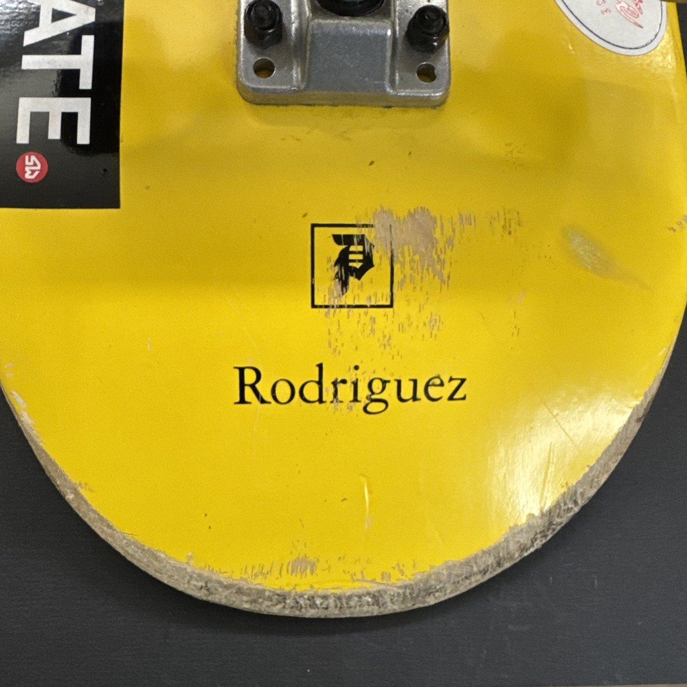 Primitive Rodriguez Warrior 7.75" Skateboard Deck — Used Heavy Wear