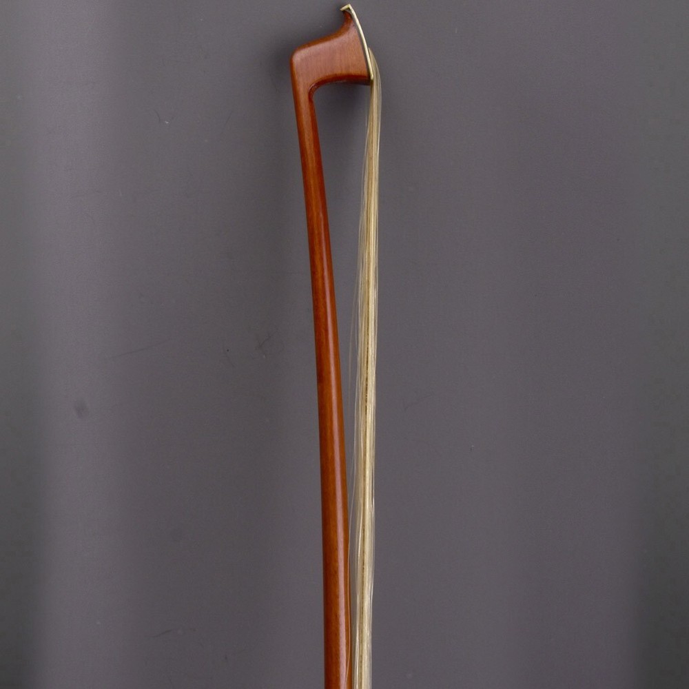 Master E.SARTORY Copy Pernambuco Violin Bow 4/4 Ebony Big Eye Carved Silver Fast