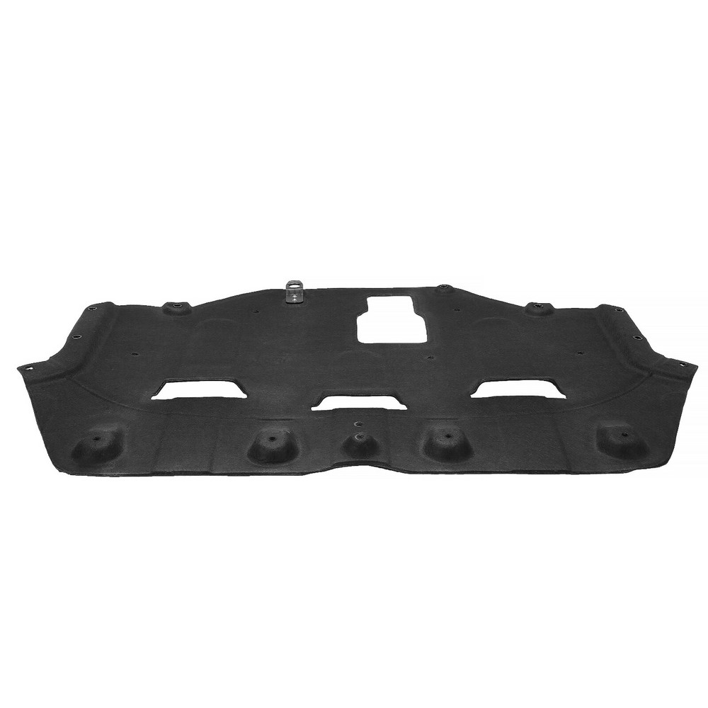 Black Front Engine Splash Shields Under Cover For 2015 2016 2017 Hyundai Sonata