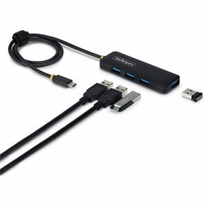 StarTech 4-Port USB-C to 4x USB-A Hub 5Gbps Bus-Powered 2ft Cable