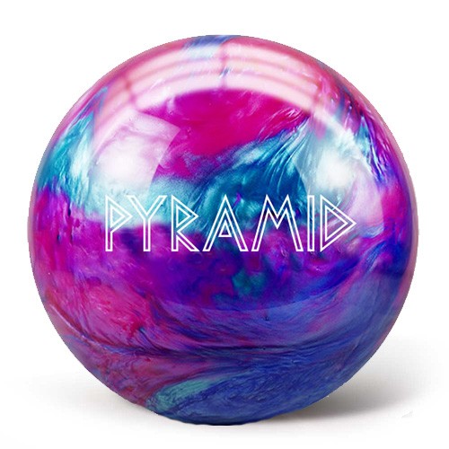 Pyramid Path Pink/Blue/Teal Bowling Ball