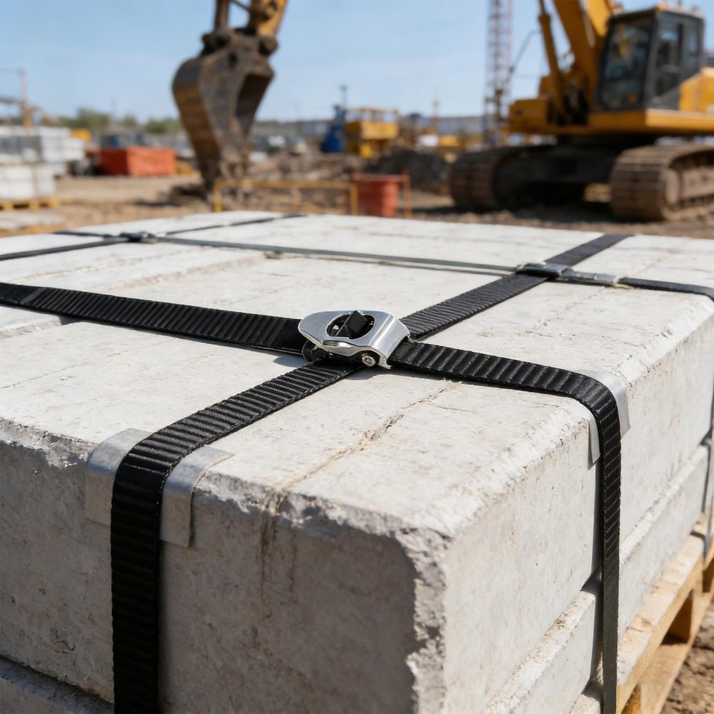 20" Ultimate Heavy-Duty Grip Lock Strap,Connectable Reusable Ratchet Straps