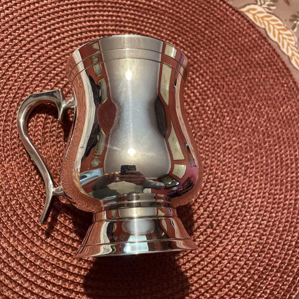 Small  Vintage Silver Plated Tankard?