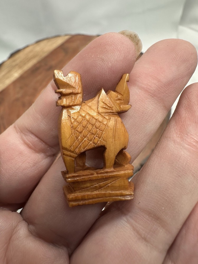 Antique Vintage Carved Asian CHESS Piece Replacement
