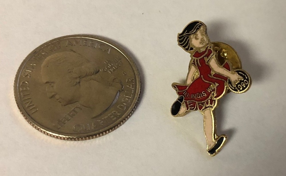 1990 Illinois WBA Pin