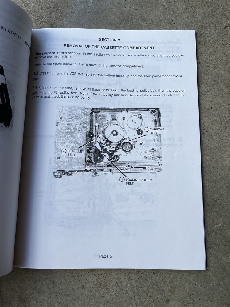 Vintage Sony Training Manuals: VHS-03 Lab