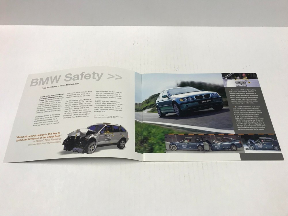 2002 BMW Safety Information Booklet